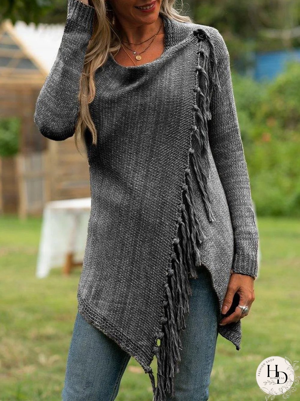 Irregular cardigans Sweater