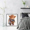 Cute Yak-18CT Counted Cross Stitch 40*45cm/15.75*17.72in