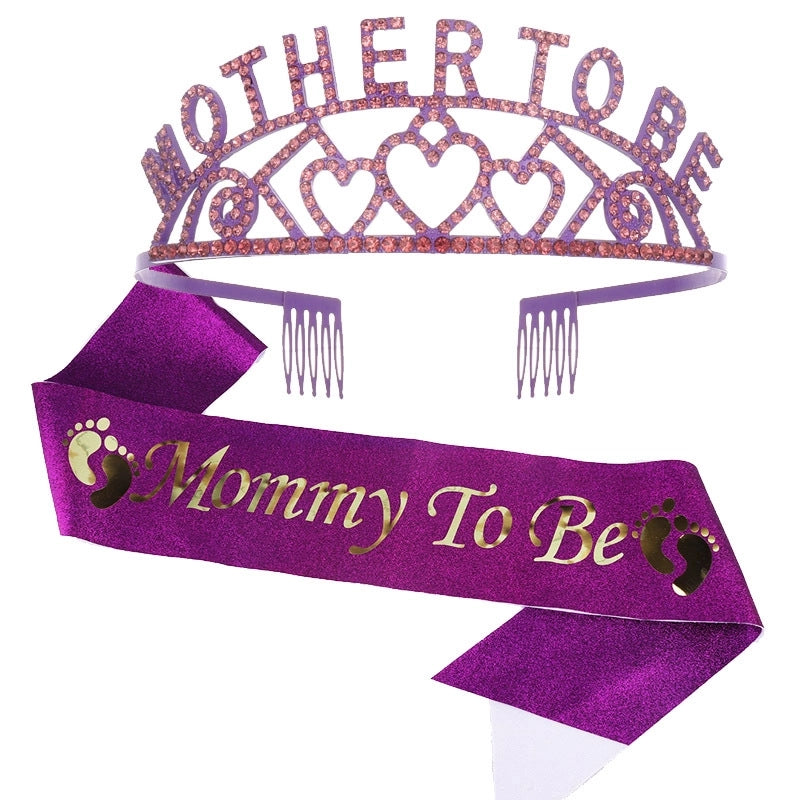 Women’s Elegant Crown Alloy Inlay Rhinestones Crown