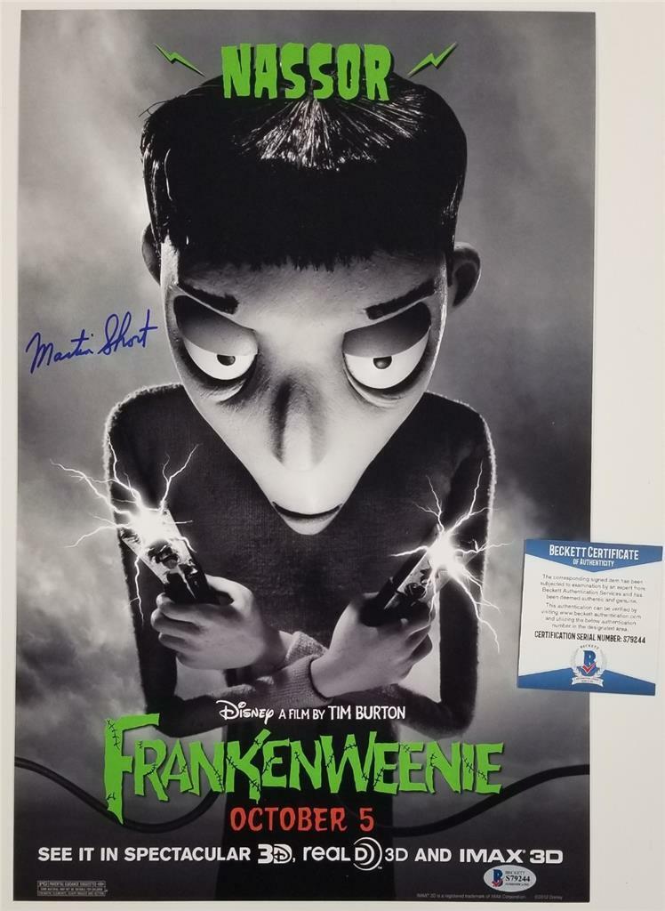 Martin Short signed Frankenweenie 11x17 Photo Poster painting Actor Autograph ~ Beckett BAS COA