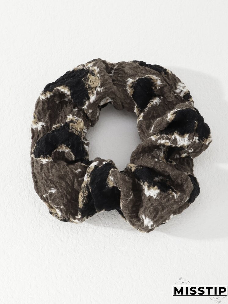 Color Block Scrunchie