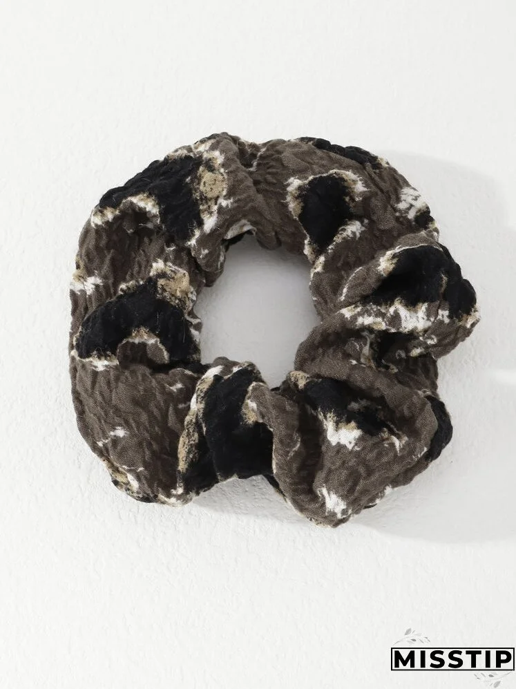 Color Block Scrunchie