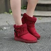 Women's Knitted Short Boots Warm Snow Boots