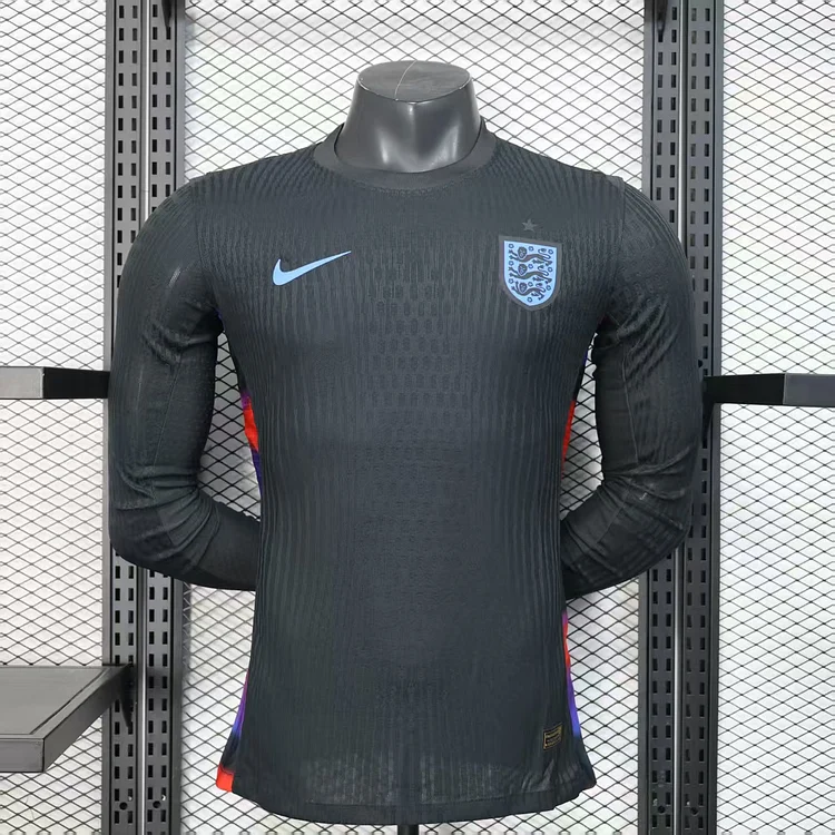 2025 England Away Long Sleeve Player Edition