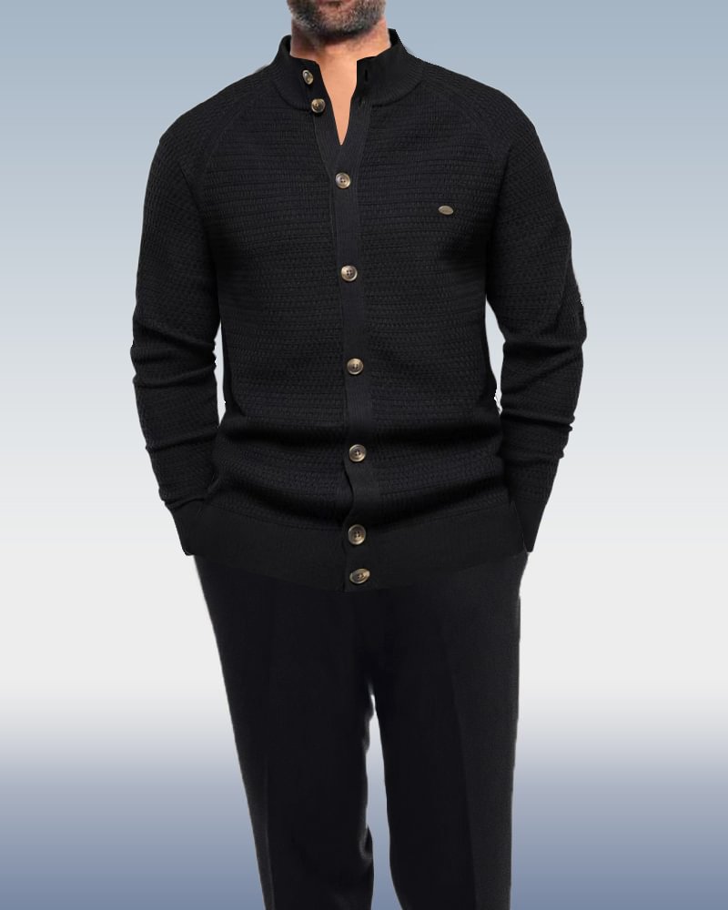 Men's Casual Fashion Long Sleeve Knitwear 001