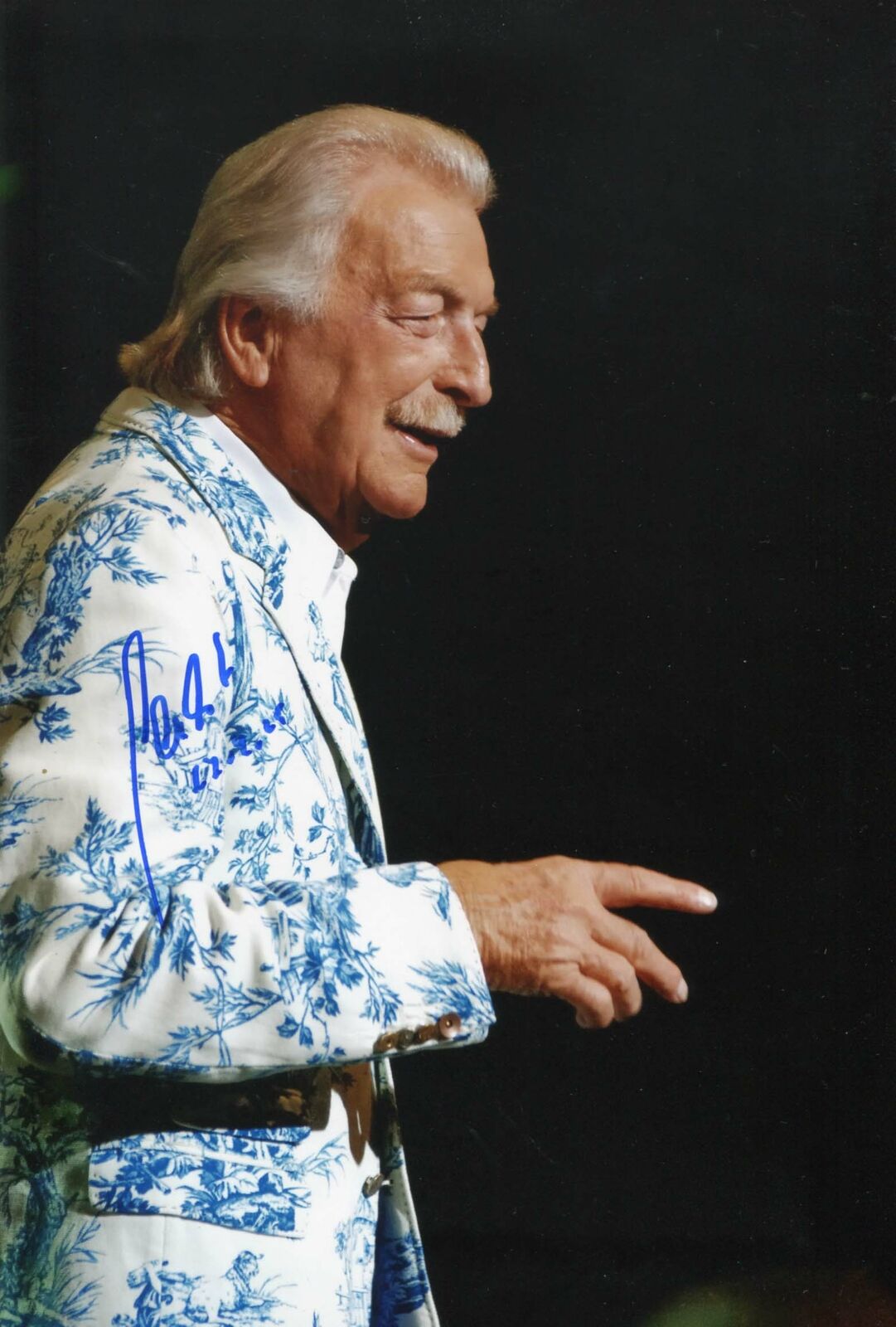 James Last autograph, In-Person signed Photo Poster painting