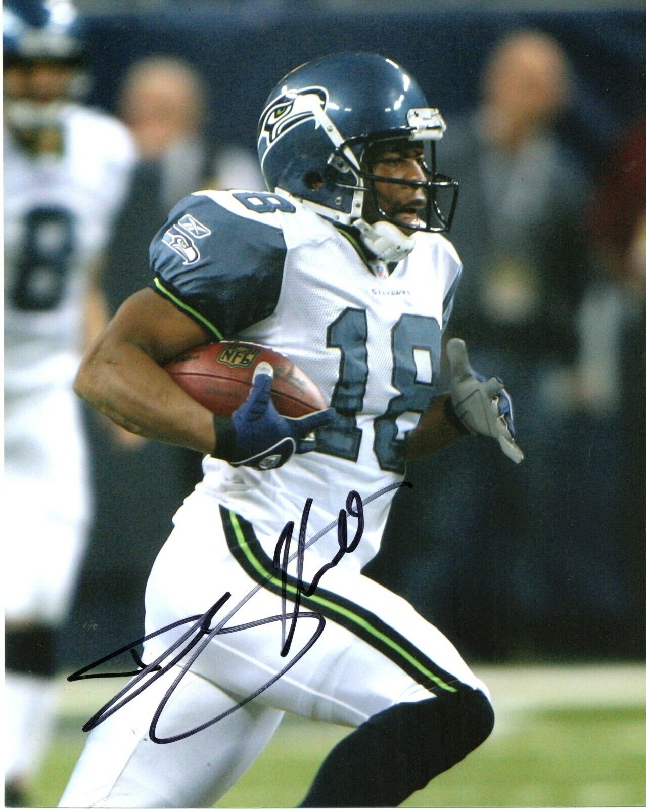 DJ Hackett Seattle Seahawks Autographed Signed 8x10 Photo Poster painting CFS