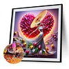 Diamond Painting -DIY Round Drill Tulip Girl(40x40cm)