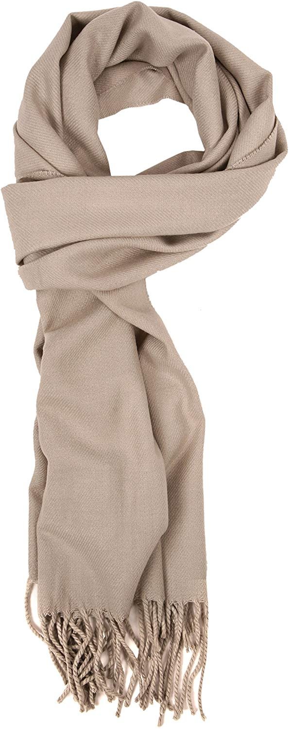 Lakeside-Cashmere Feel Winter Solid Color Scarf