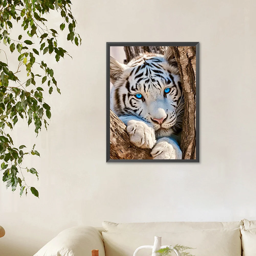 Diamond Painting - Full Round Drill - Tiger(Canvas|30*40cm)