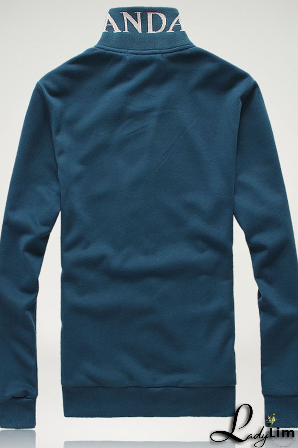 Black Casual Sportswear Print Split Joint Zipper Long Sleeve Two Pieces