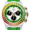 DiW Rolex Daytona RAINBOW WILD GREEN In Quartz Fiber