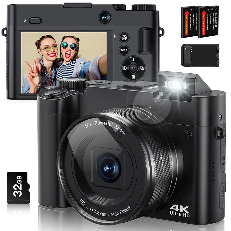MELCAM-US 4K Digital Camera-black（218）