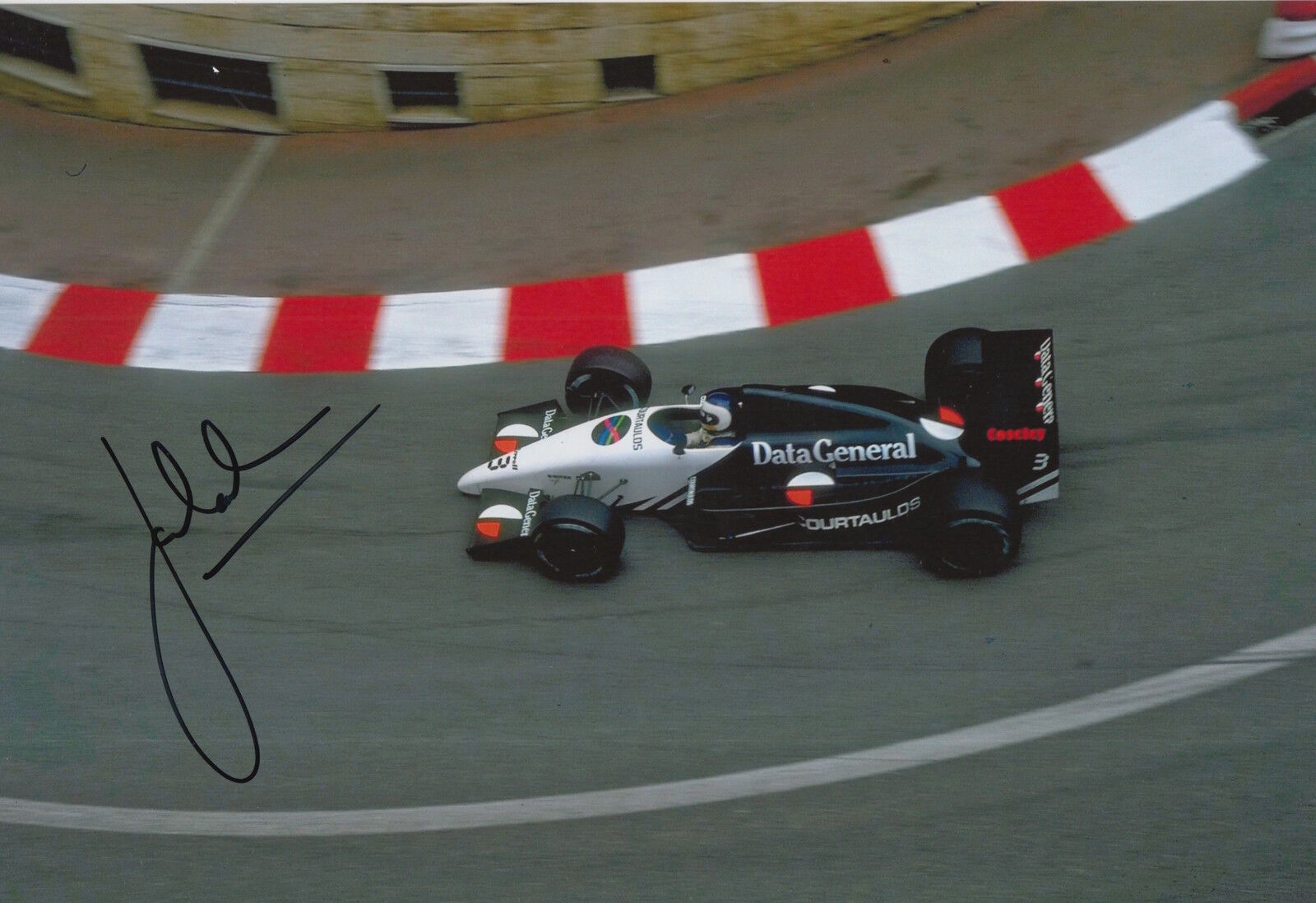 Jonathan Palmer Hand Signed 12x8 Photo Poster painting Formula 1 F1 2.