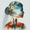 Romantic Wedding-11CT Stamped Cross Stitch 40*40cm tapestrymarket
