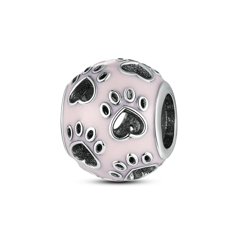 100% 925 Sterling Silver Spherical Sprouting Claw Pattern Pendant Charm fit Charm Bracelet & Bangles DIY Jewelry Making KTC383