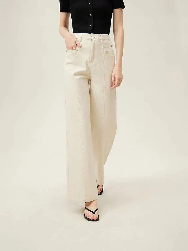 Women's Wide-Leg Denim Jeans &ndash; Relaxed Vintage-Inspired Fit &ndash; view 2
