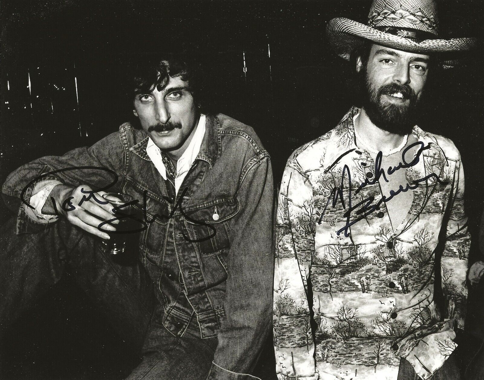 Brewer & Shipley REAL hand SIGNED Photo Poster painting #2 COA Autographed by Mike and Tom