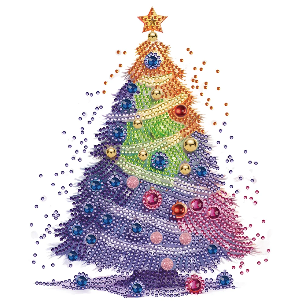 5D DIY Christmas Diamond Painting Ornament Xmas Tree Diamond Art