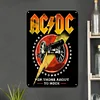 AC/DC - Vintage Metal Signs - 20*30cm/30*40cm - Music