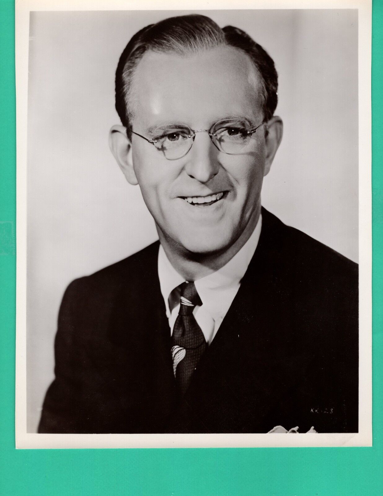 KAY KYSER Musician Bandleader Promo 1940's Vintage Photo Poster painting 8x10