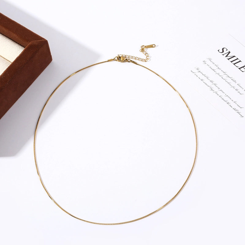 50 Pieces 304 Stainless Steel Necklace Chain