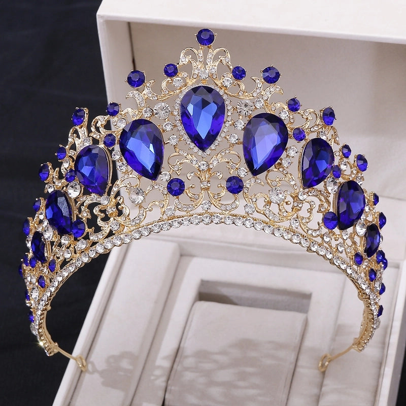 Women’s Elegant Romantic Crown Alloy Diamond Crown