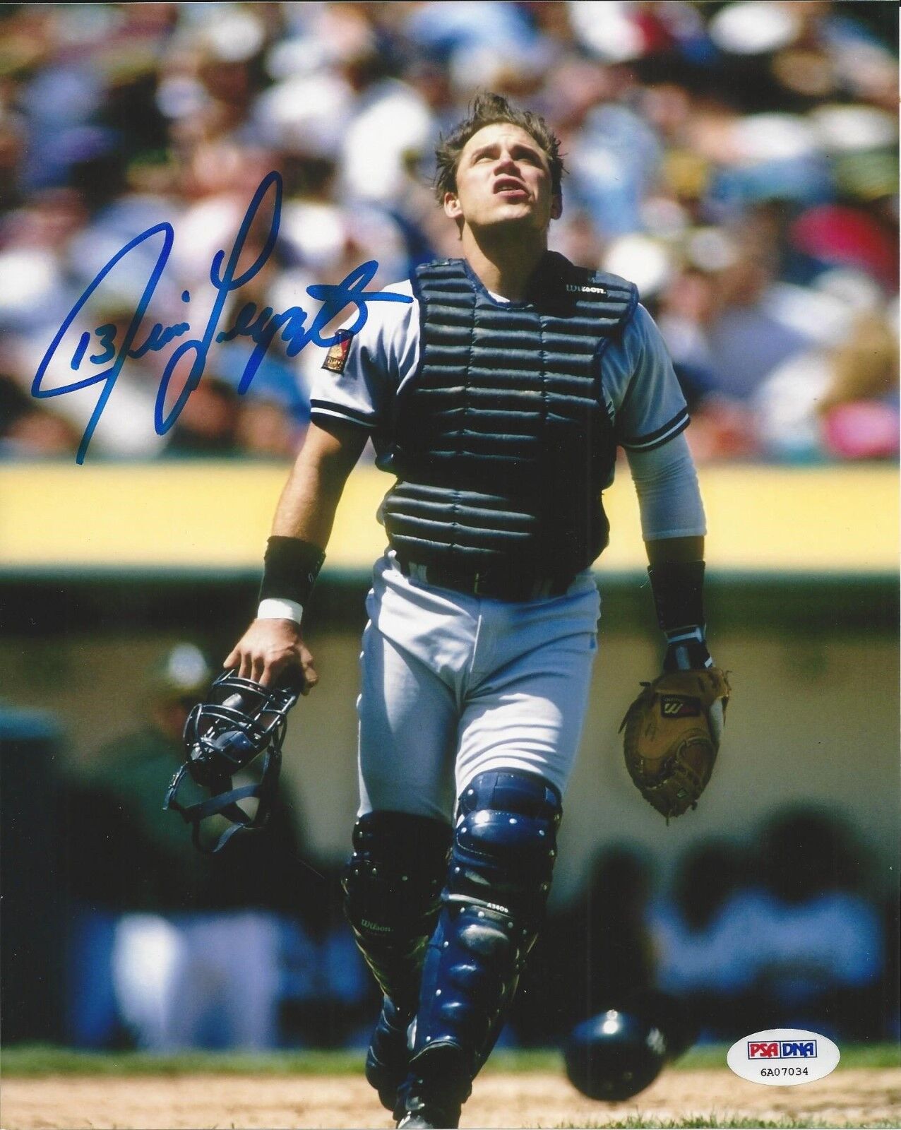 Jim Leyritz Signed New York Yankees 8x10 Photo Poster painting PSA/DNA #6A07034