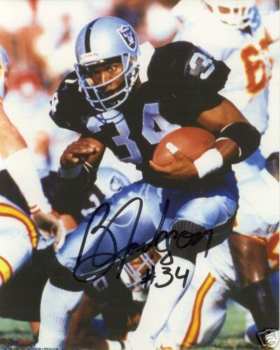 BO JACKSON - RAIDERS Autographed Signed 8x10 Reprint Photo Poster painting !