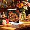 12pcs Autumn Harvest Diamond Art Greeting Cards DIY 12 Pack with Envelopes