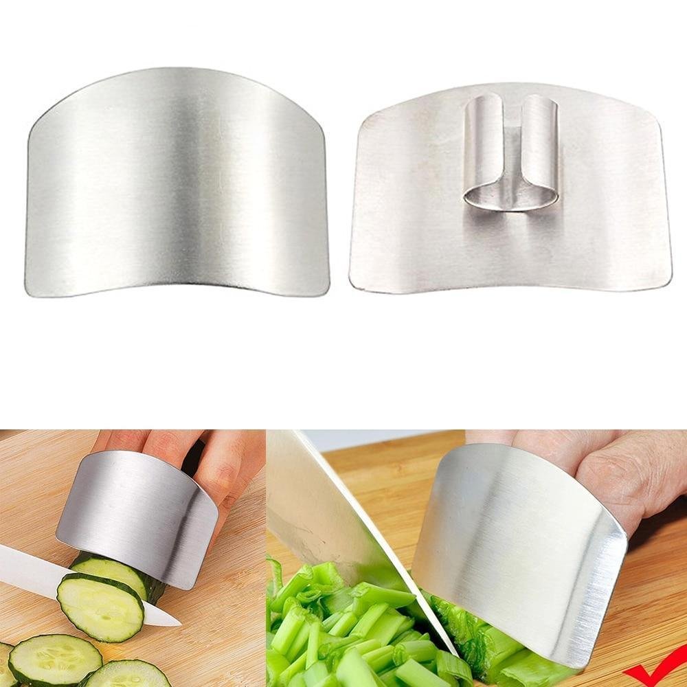 Stainless Steel Finger Guard Knife Cutting Finger Protection Tools