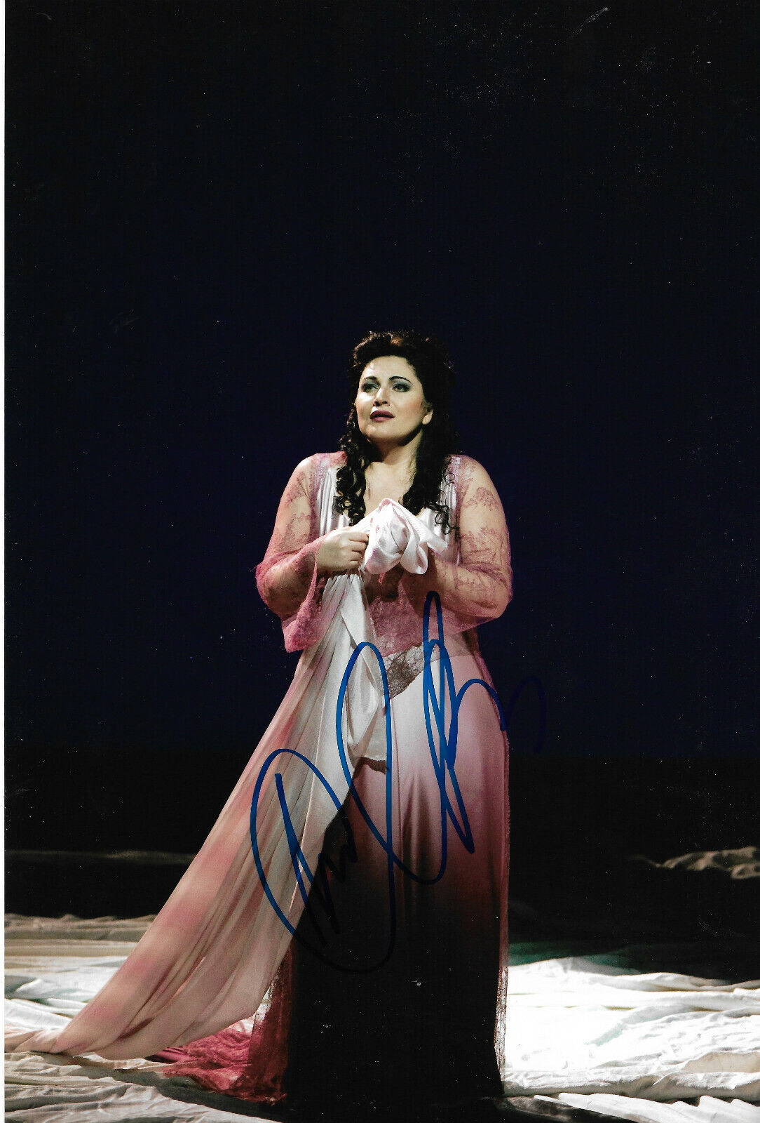 Hibla Gerzmava Opera signed 8x12 inch Photo Poster painting autograph