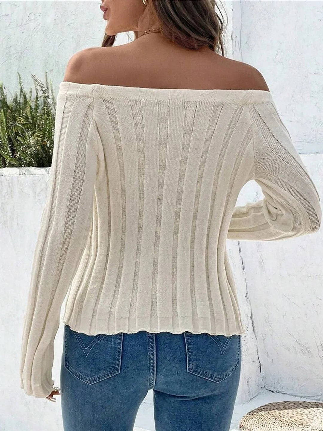 Athvotar Athvotar Style Open Fork Umbilion One-Word Three-Dimensional Flowers Hollow Knitting Top Pure Desire To Repair Breathable Summer