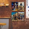 4pcs - Pin Up Girls - Vintage Metal Signs(8*12Inch) - Vehicle
