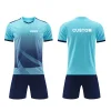 Custom Sublimation Design Sports Soccer Uniform 100% Polyester Soccer Wear Quick Dry Comfortable Men Soccer Uniform