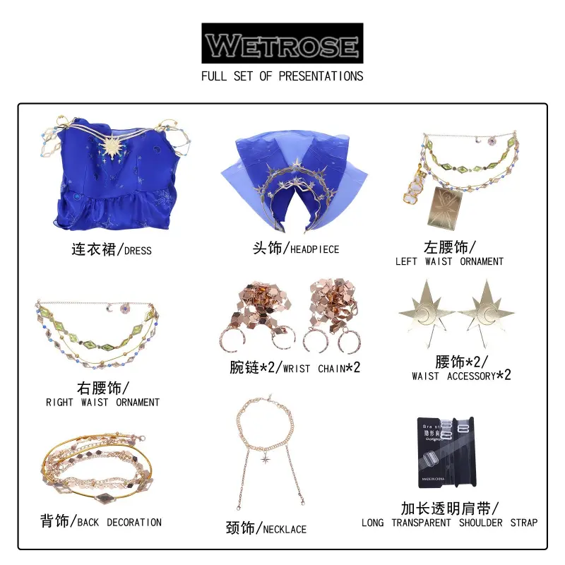 [Wetrose] Pre-Order Identity V Psychologist Everlasting Dream Ada Mesmer Game Outfit Cosplay Costume