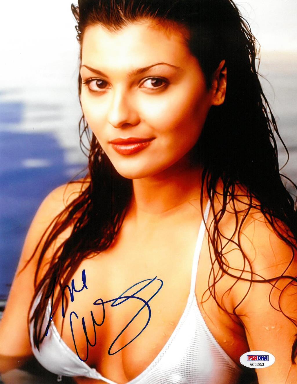 Ali Landry Signed Sexy Authentic Autographed 8.5x11 Photo Poster painting PSA/DNA #AC55853