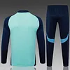 2025/2026 Arsenal Half-Pull Training Suit Light Green Football Shirt 1:1 Thai Quality