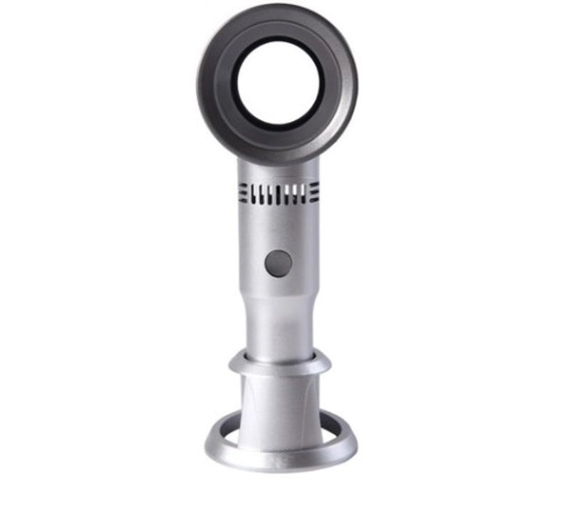 New Bladeless Mini Little Fan Creative Handheld Portable Usb Charging Gift Fan Handheld Fan