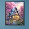 Diamond Painting -DIY Round Drill Cosy House(40x50cm)