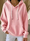 🔥Women's Casual kint Jacquard Multicolor Hoodie