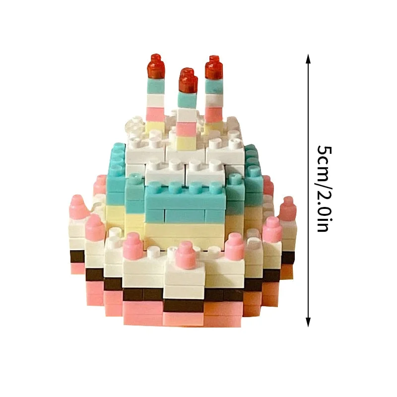 Diy Sculptures and Figurines Building Block Toy Creative Building Block Toys Miniatur Ornaments Home Decor Kids Birthday Gift