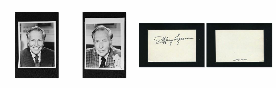 Jeffrey Lynn - Signed Autograph and Headshot Photo Poster painting set - The Roaring Twenties