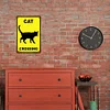 Cat crossing- Vintage Metal Signs(8*12Inch)