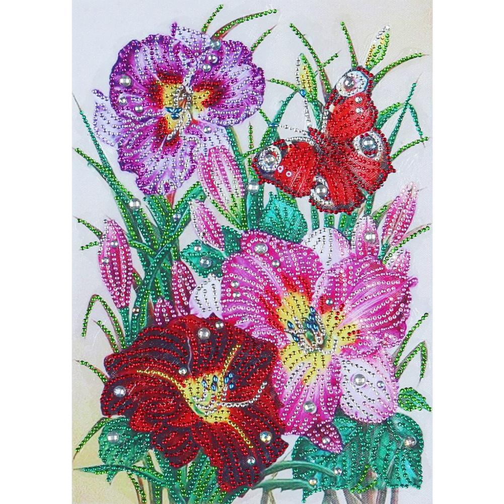 Diamond Painting - Crystal Rhinestone - Flower