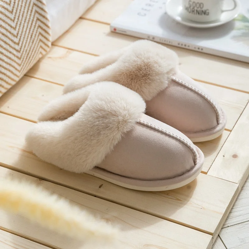 Fashion Women Wintere Slippers 7 Style Indoor Bedroom Lovers Couples Shoes Fashion Warm Shoes Flat Flat Non-slip Slipper