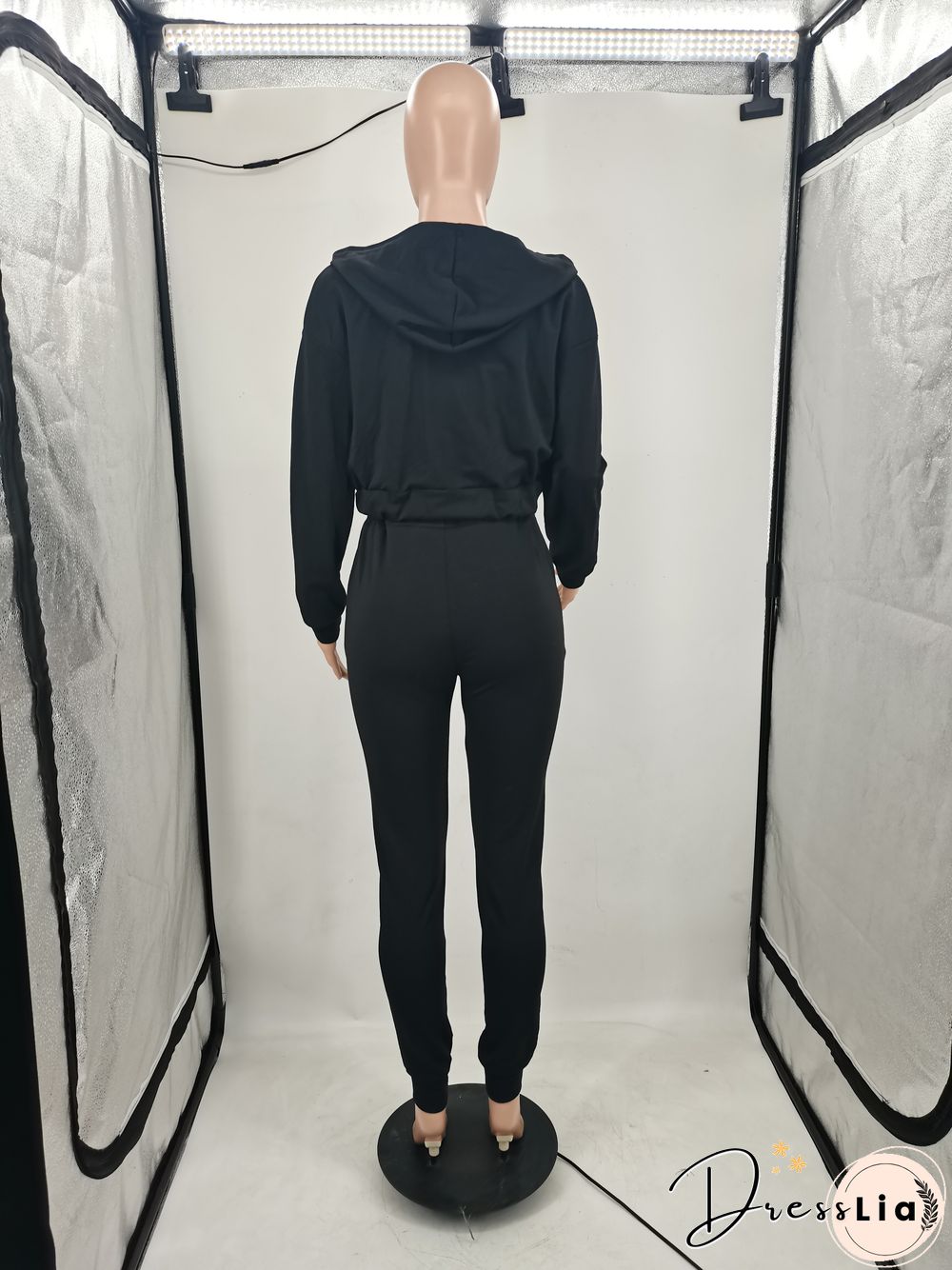 Hoodie Jackets with Tank and Jogger Pants Sweatsuit