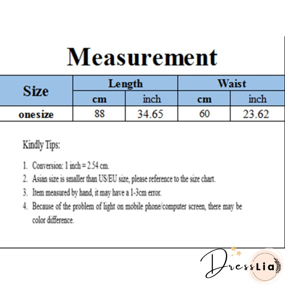 Summer New Fashion Women's Skirt One Size Multicolor Solid Pleated Skirt