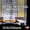 K&N Premium Oil Filter: 20,000 Mile Engine Protection with Wrench Off Nut: Compatible with GMC/Cadillac/Chervolet/Buick (See Product Description for Select Models), HP-1020
