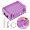 Outil d’aide au diamant portable usb aspirateur diamant peinture stylo kit pour bricolage (violet)